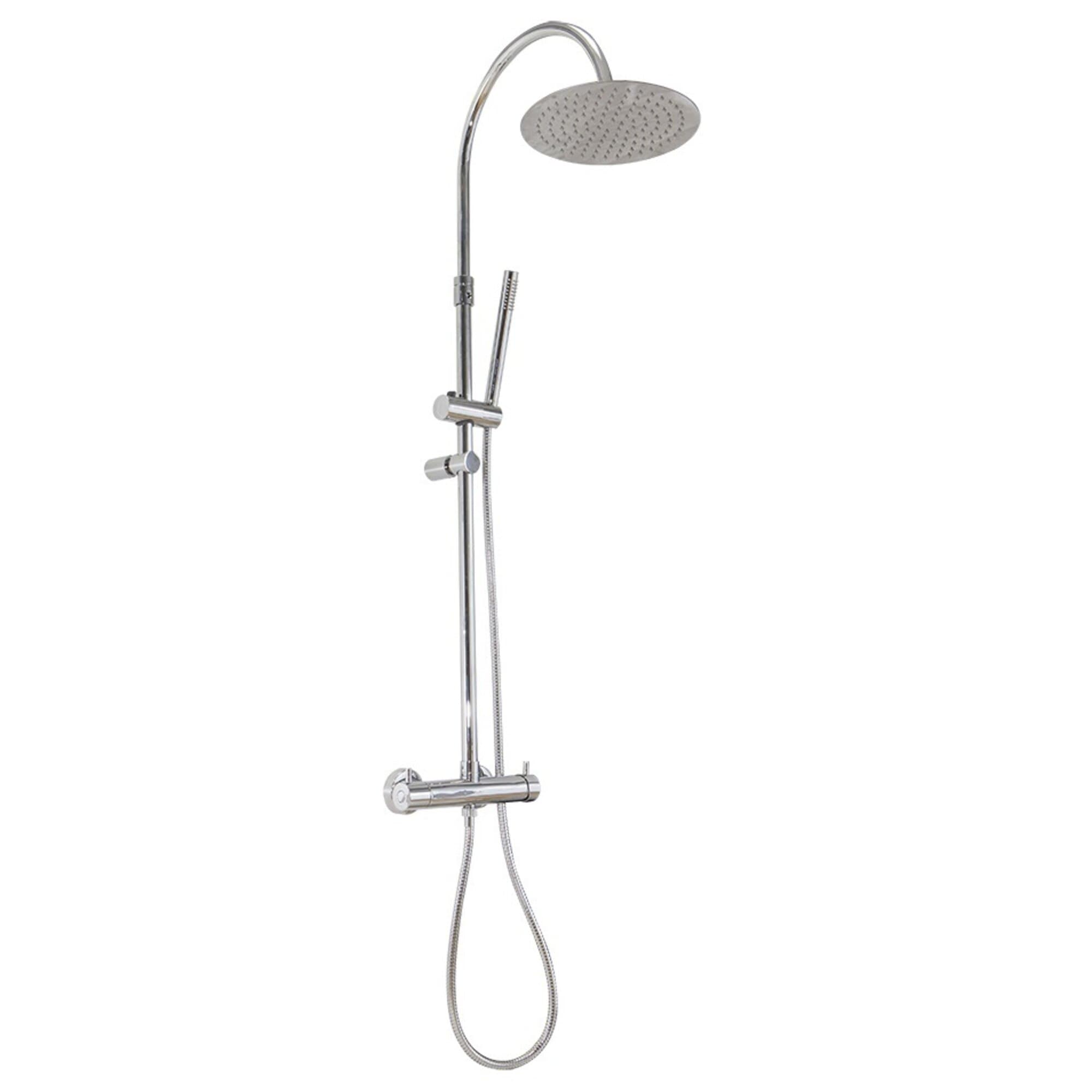 Colonna doccia tonda