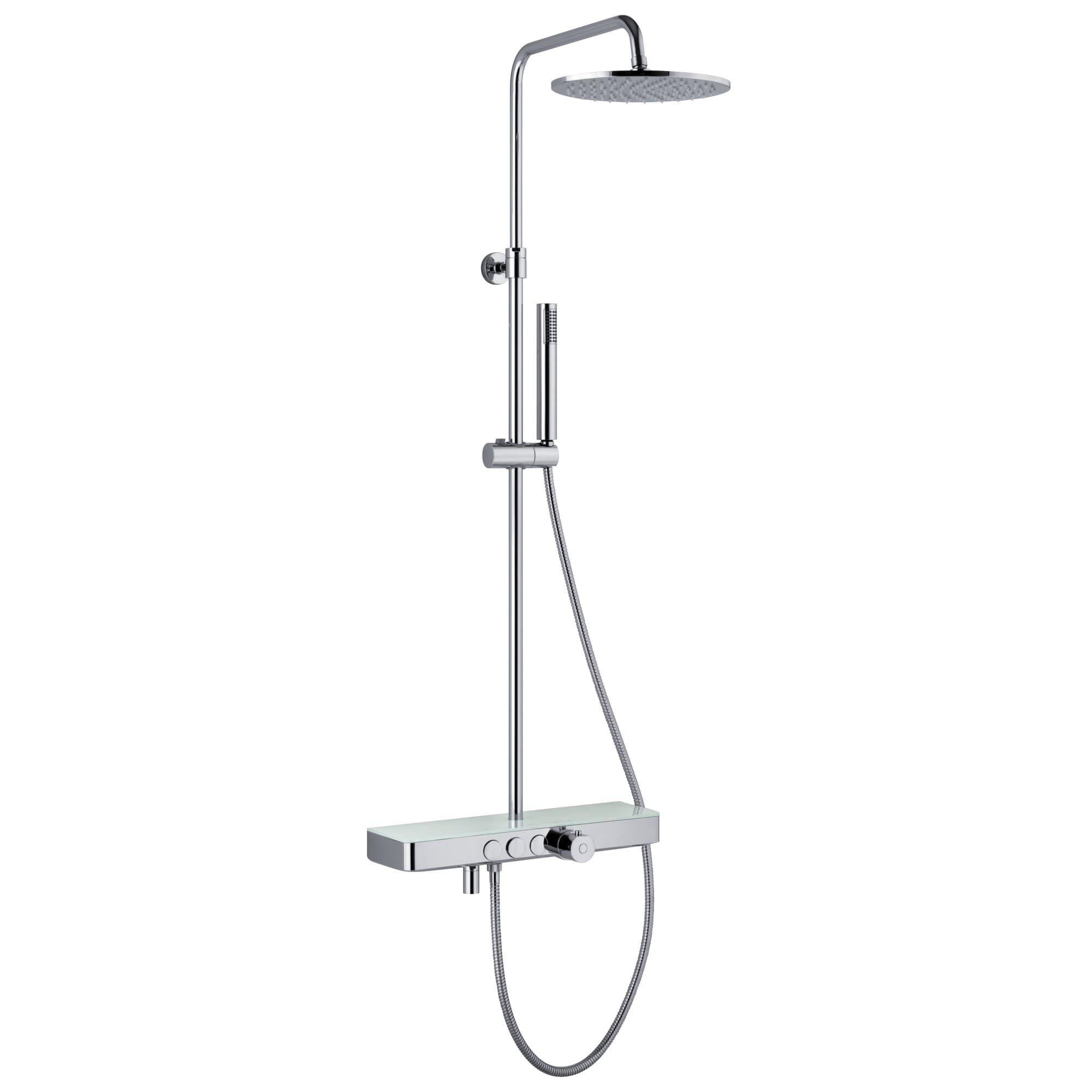 Colonna doccia tonda
